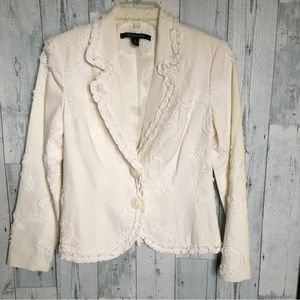 Vintage Cream blazer size 2